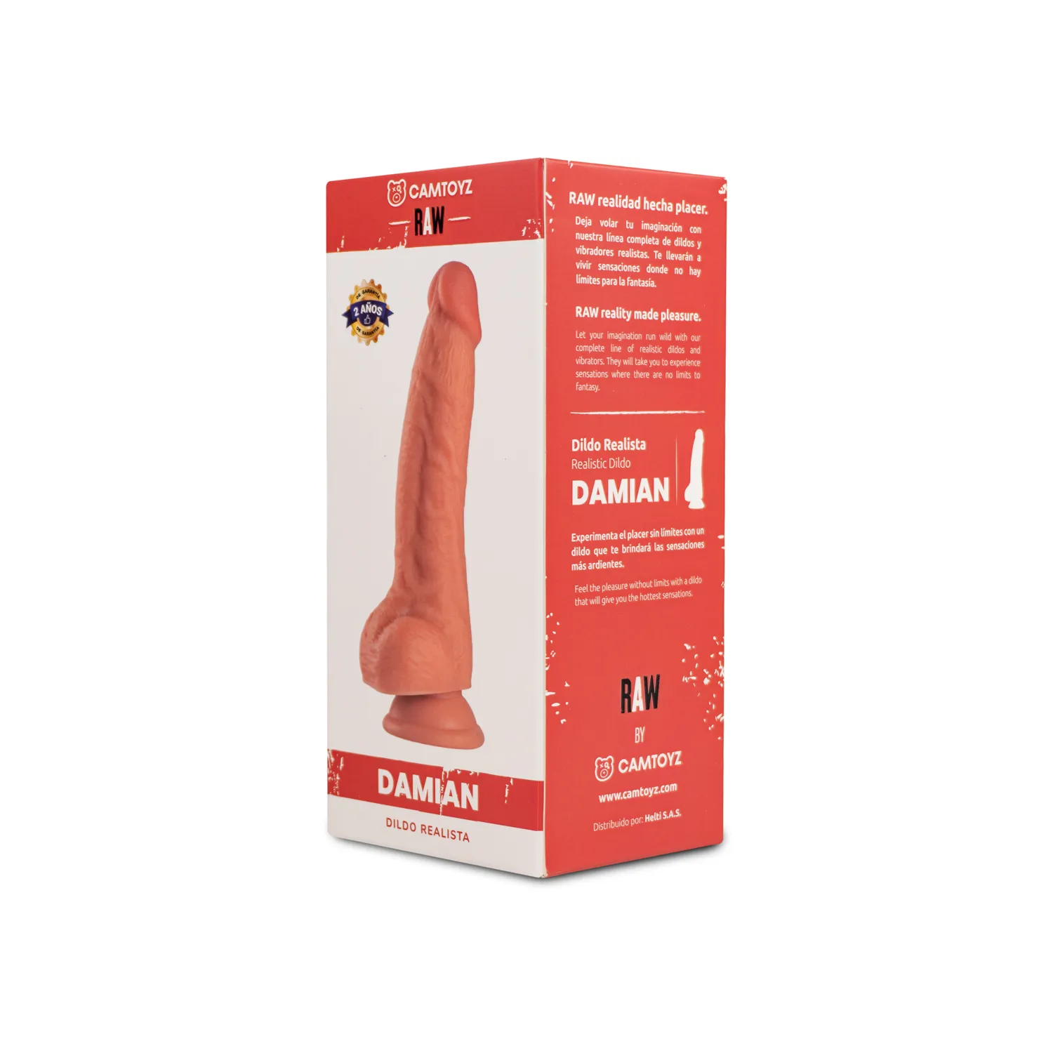 Dildo Realista Damian Raw