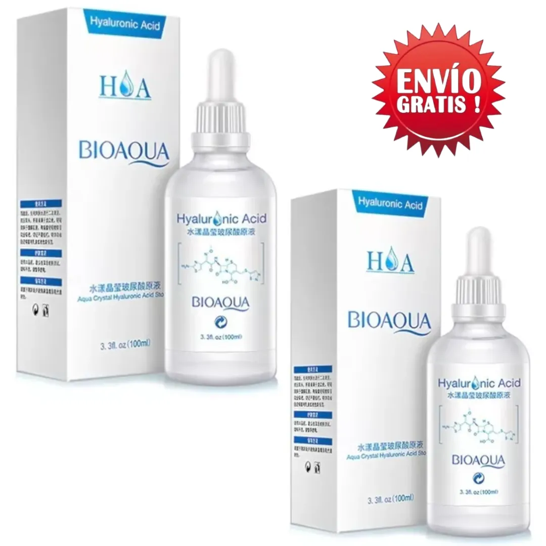 Acido Hialuronico -Serum Ultra Hidratante Anti-Envejecimiento Bioaqua X2