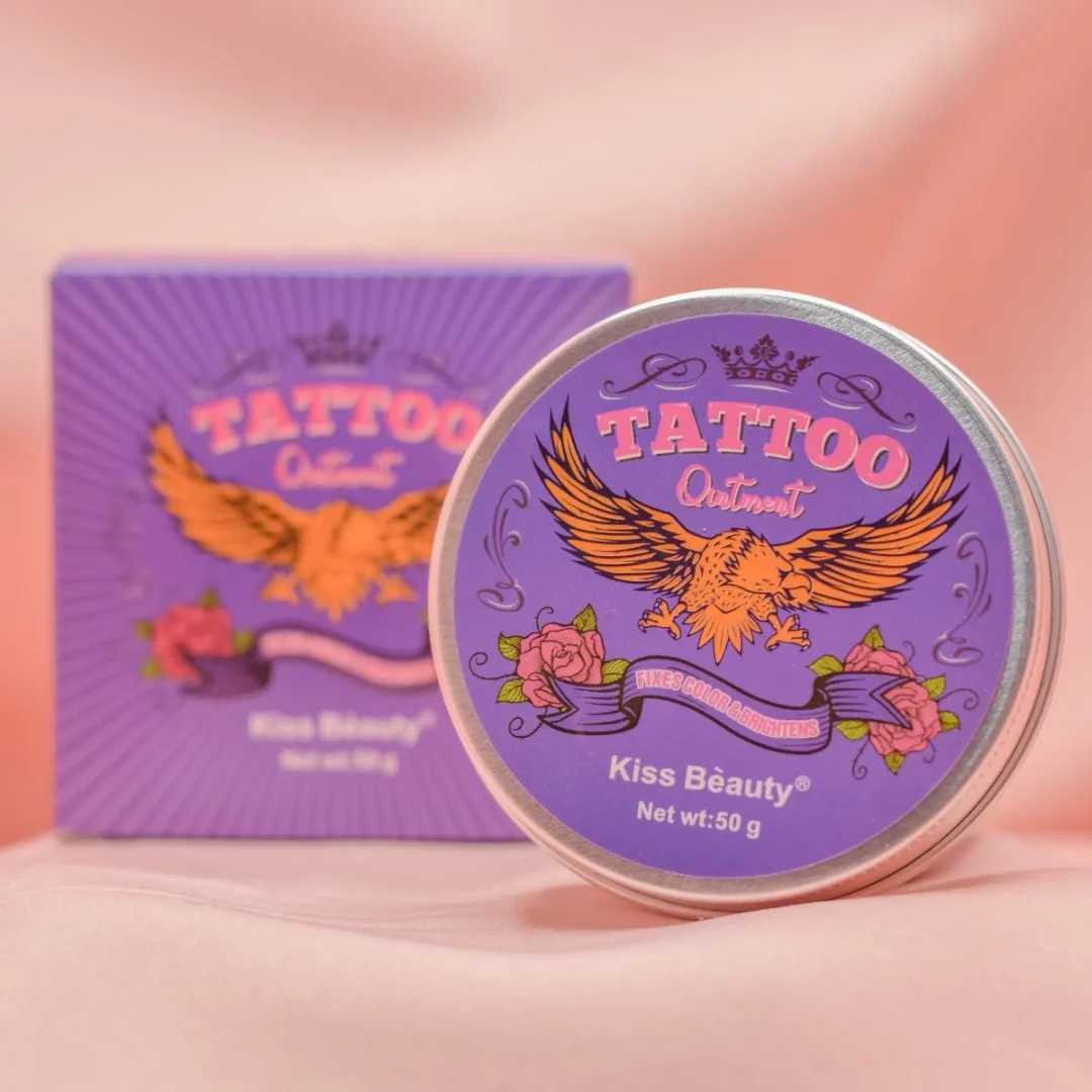 Bálsamo Hidratante para Tatuajes Kiss Beauty 50g