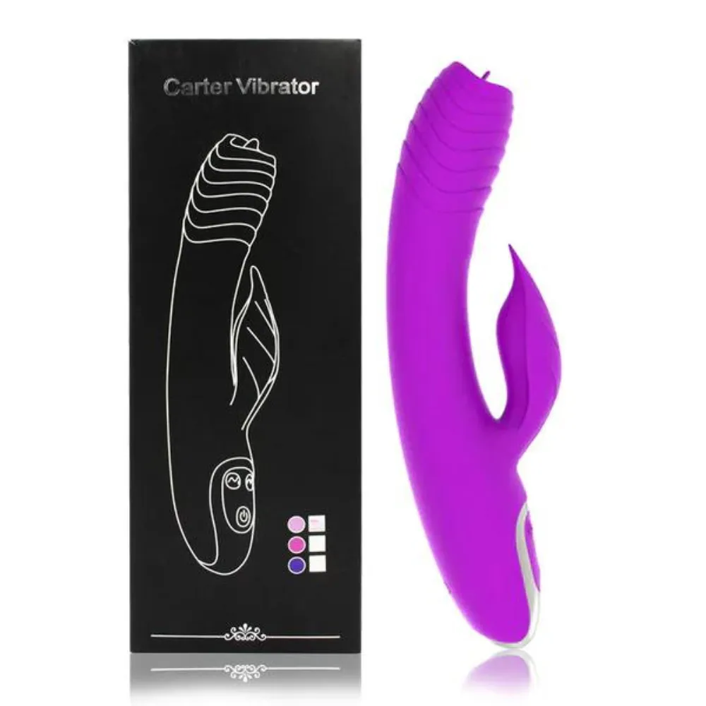 Vibrador Doble Estimulacion Punto G Y Clitoris Con Una Pequeña Lengua De Lujo Scot