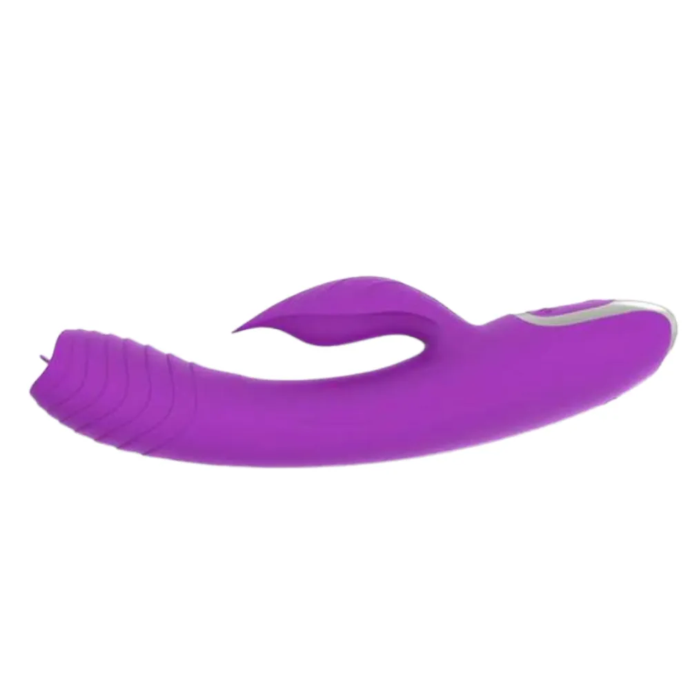 Vibrador Doble Estimulacion Punto G Y Clitoris Con Una Pequeña Lengua De Lujo Scot