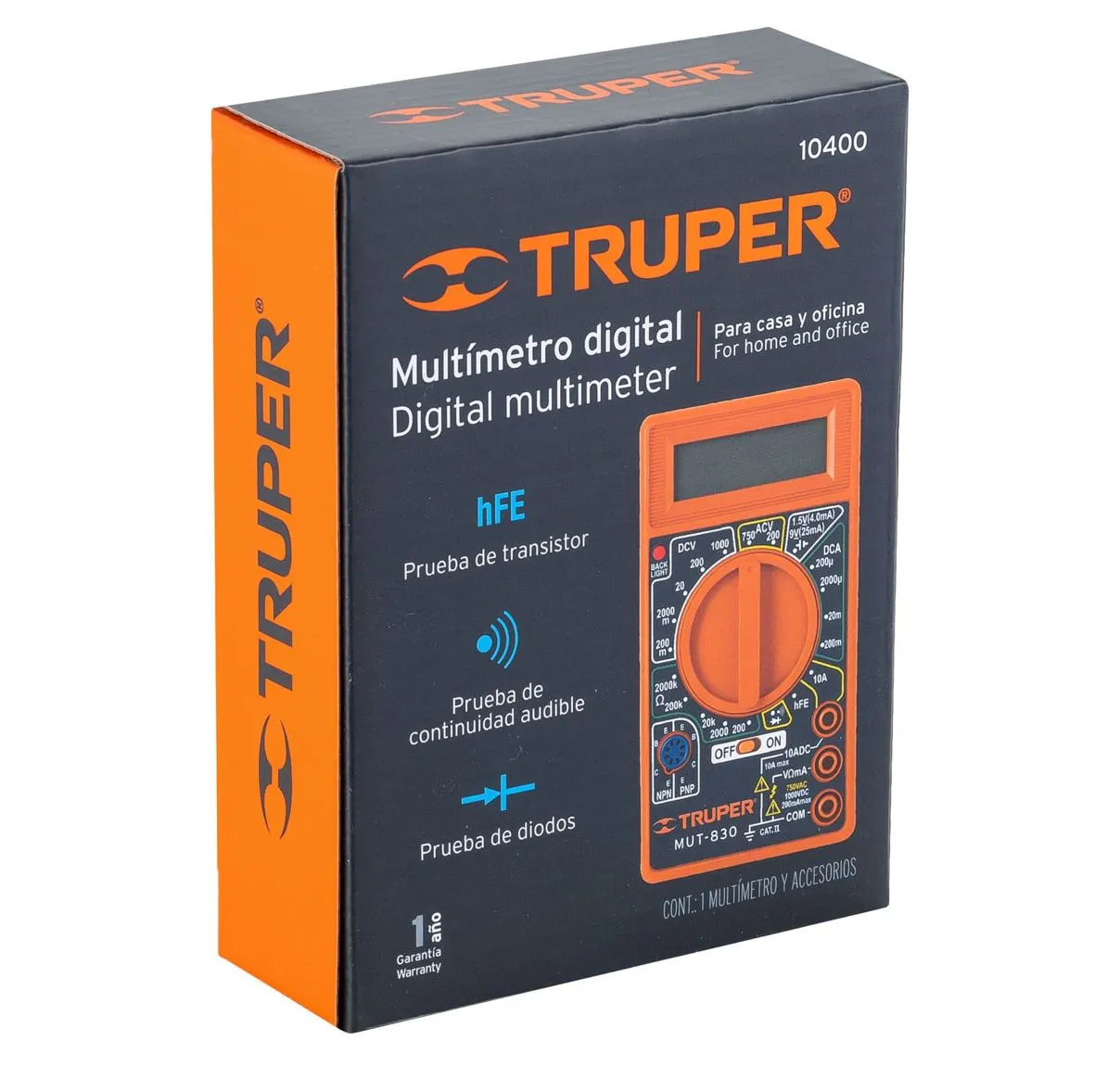 Multimetro Digital Casero Truper