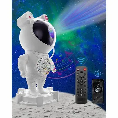 Astronauta Proyector De Nebulosa + Parlante Bluetooth 2024