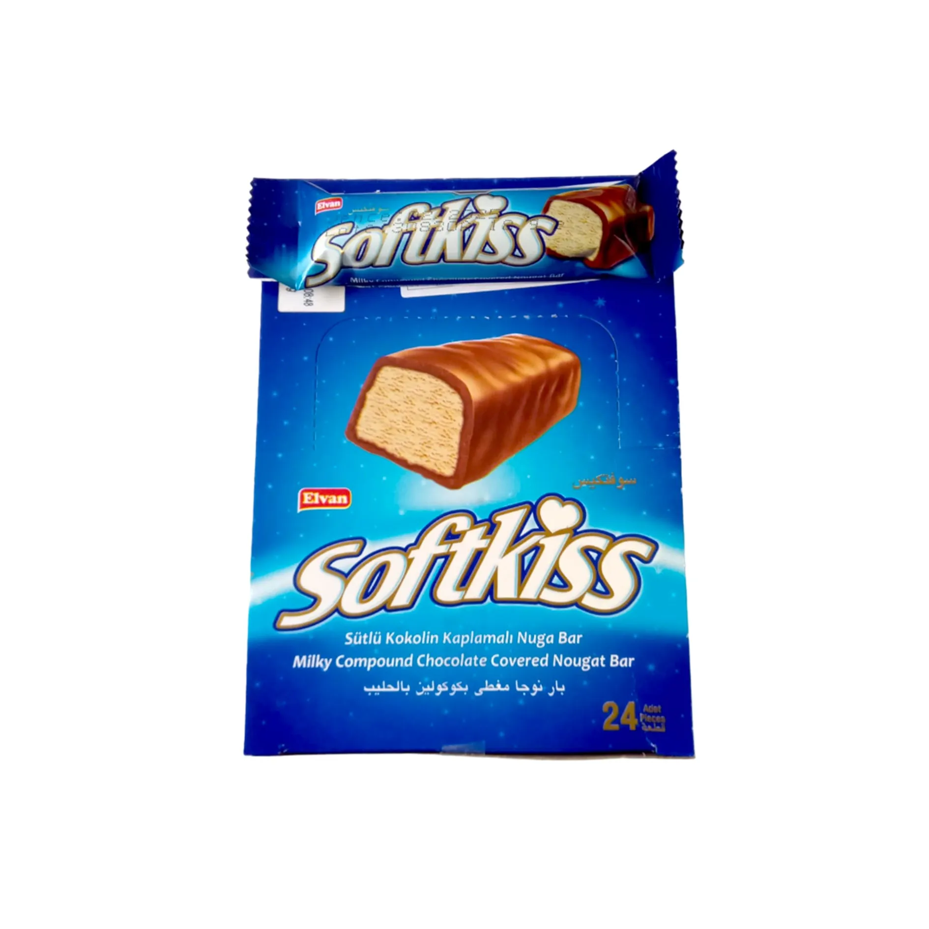 Barra Chocolate Eco Softkiss Elvan X24unds