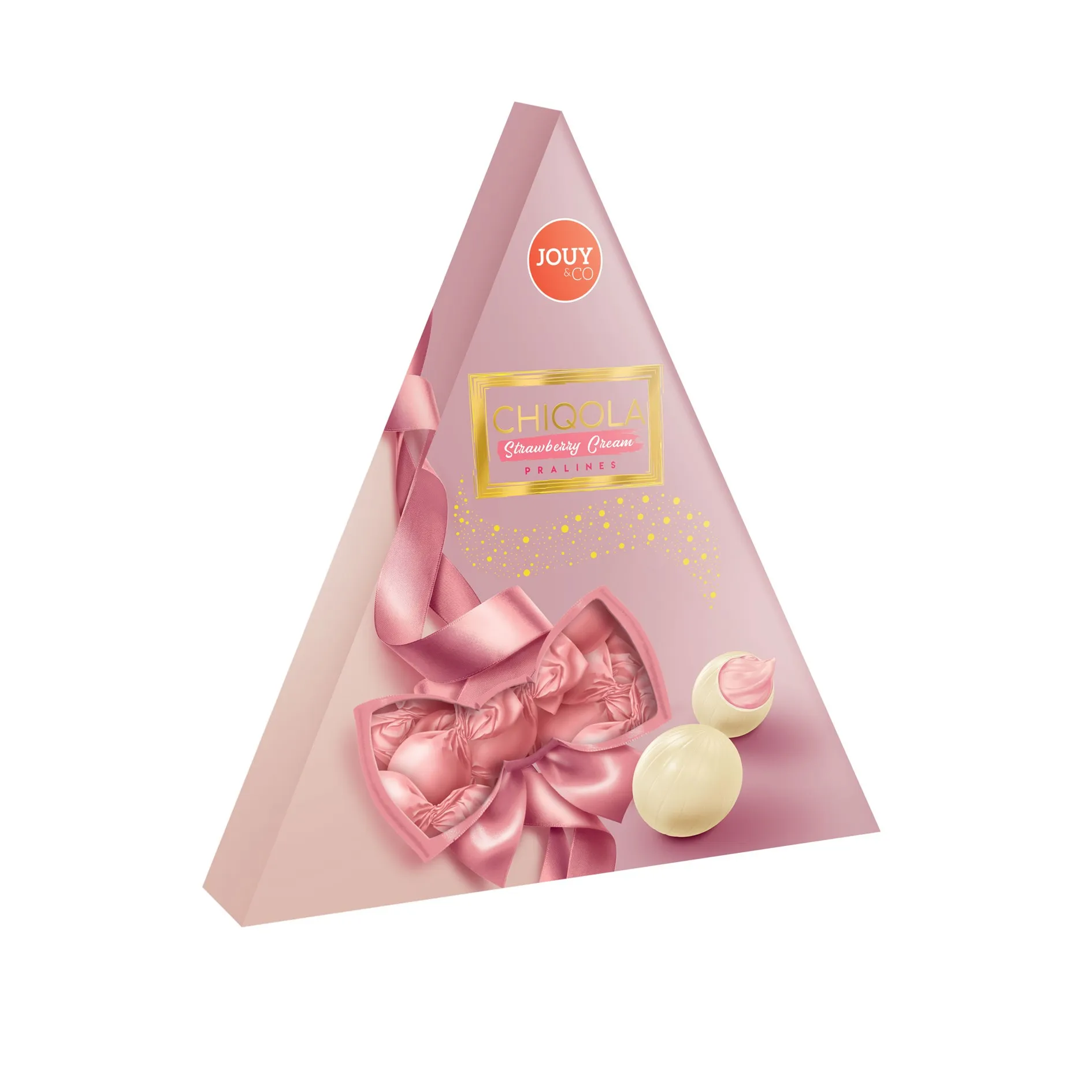 Combo Regalo Estuche Triangular De Chocolate Chiqola 110g