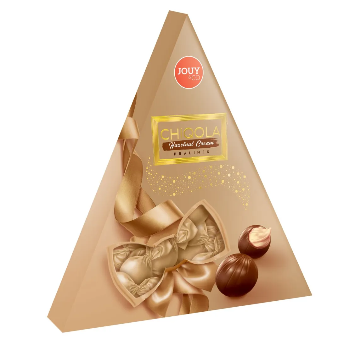 Combo Regalo Estuche Triangular De Chocolate Chiqola 110g