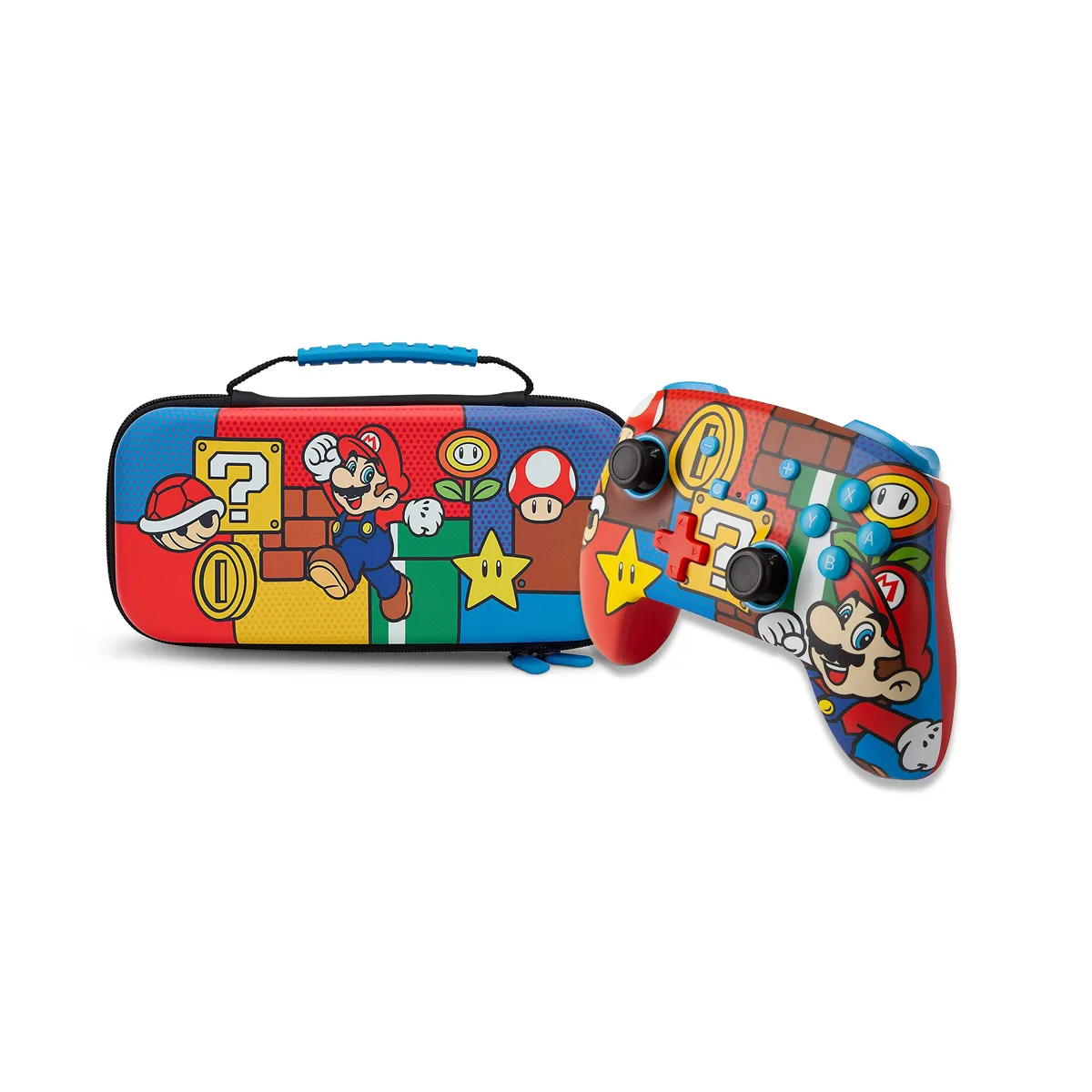 Estuche Protector Para Nintendo Switch Y Lite Mario Pop