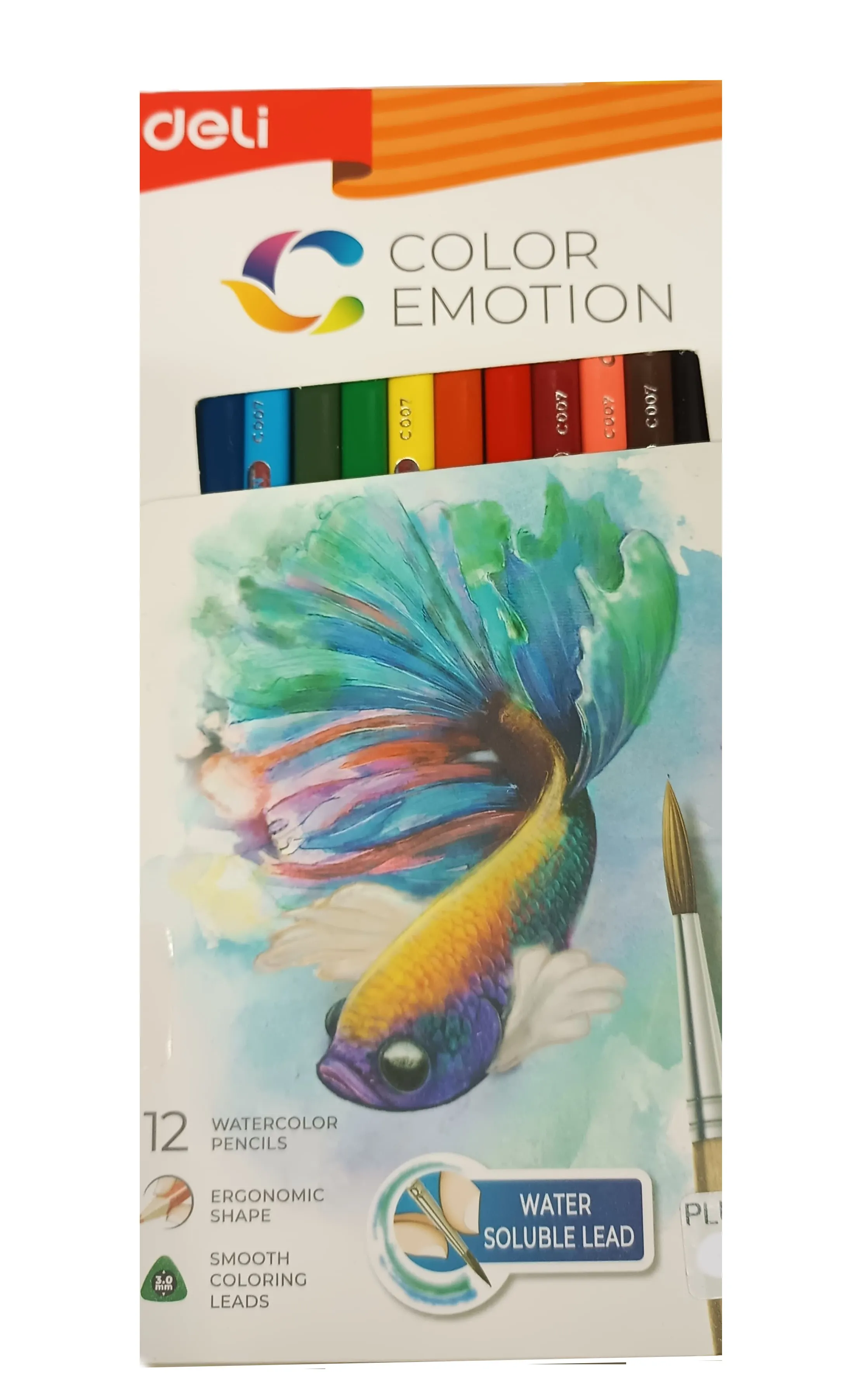 Color Acuarelable Emotion X 12 Ref. C007-00 Deli