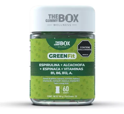  Goma Green Fit X 60 The Gummy Box