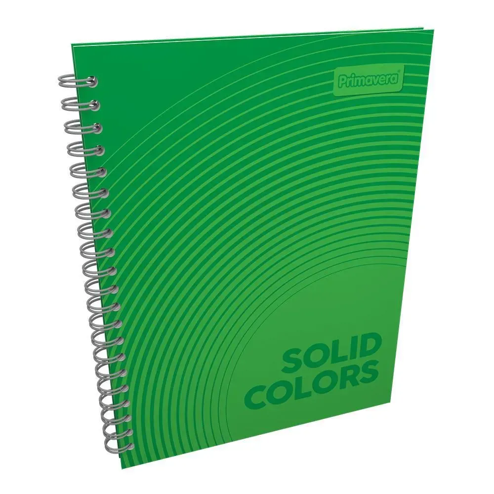 Cuaderno Argollado Cuadriculado Mujer Solid Colors