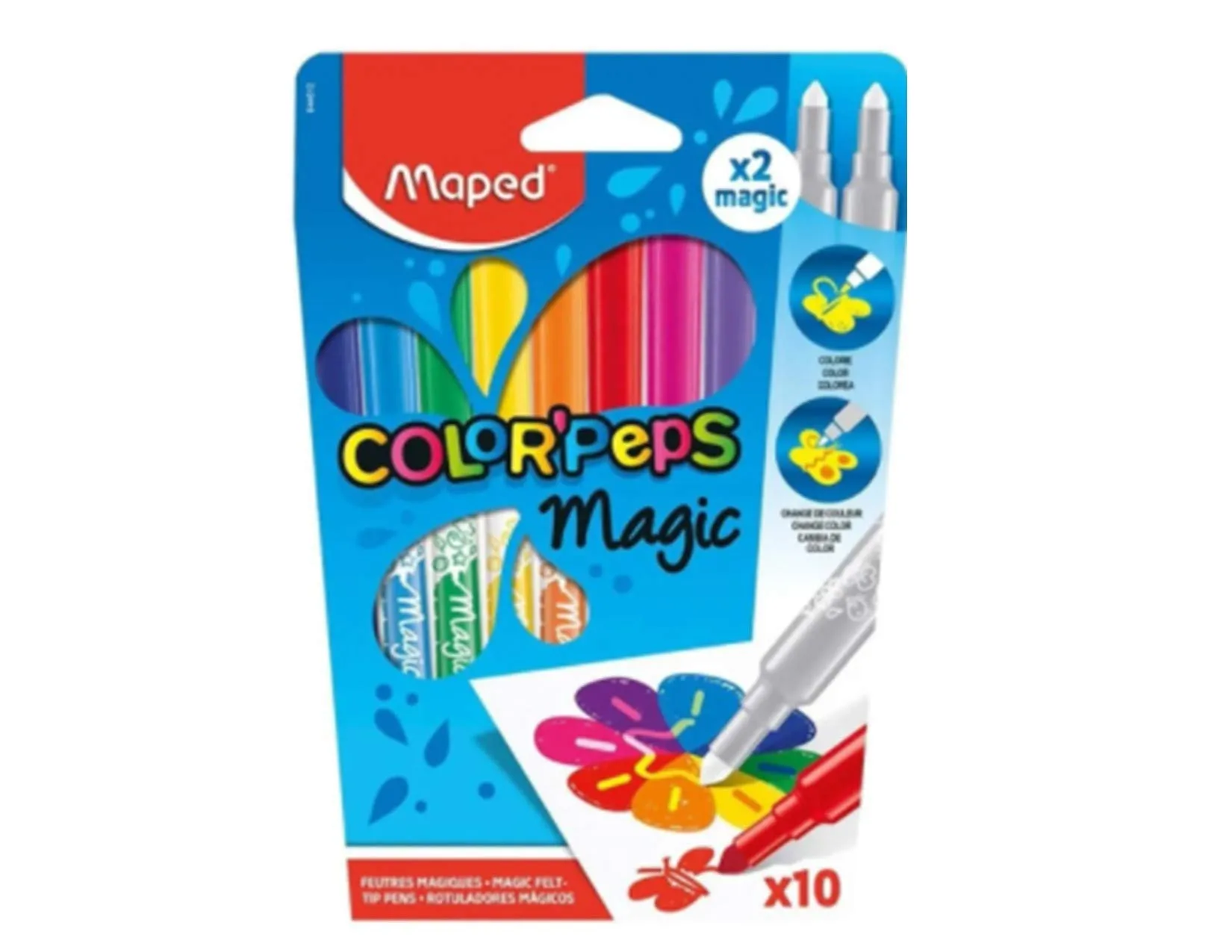Plumon Color Peps Magic X 10 Ref. 844612 Maped