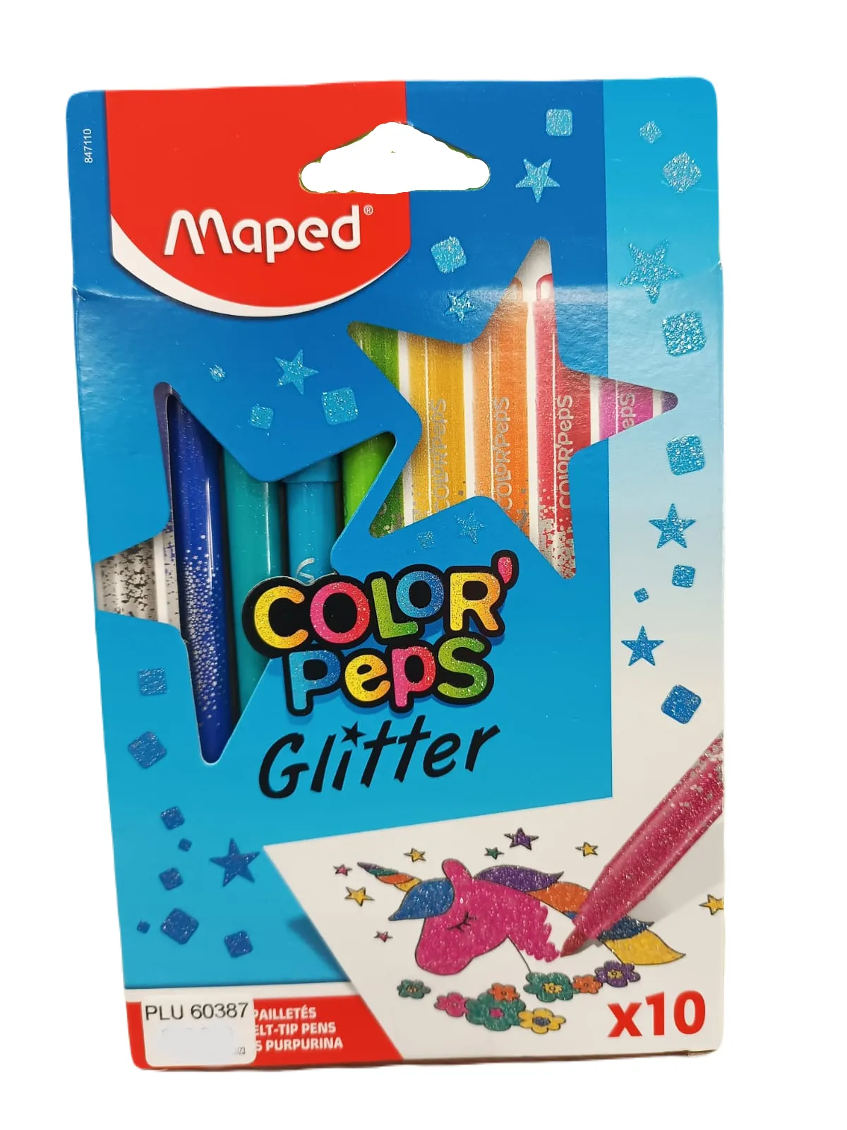 Plumon Color'peps Glitter X 12 Ref. 84711 Maped
