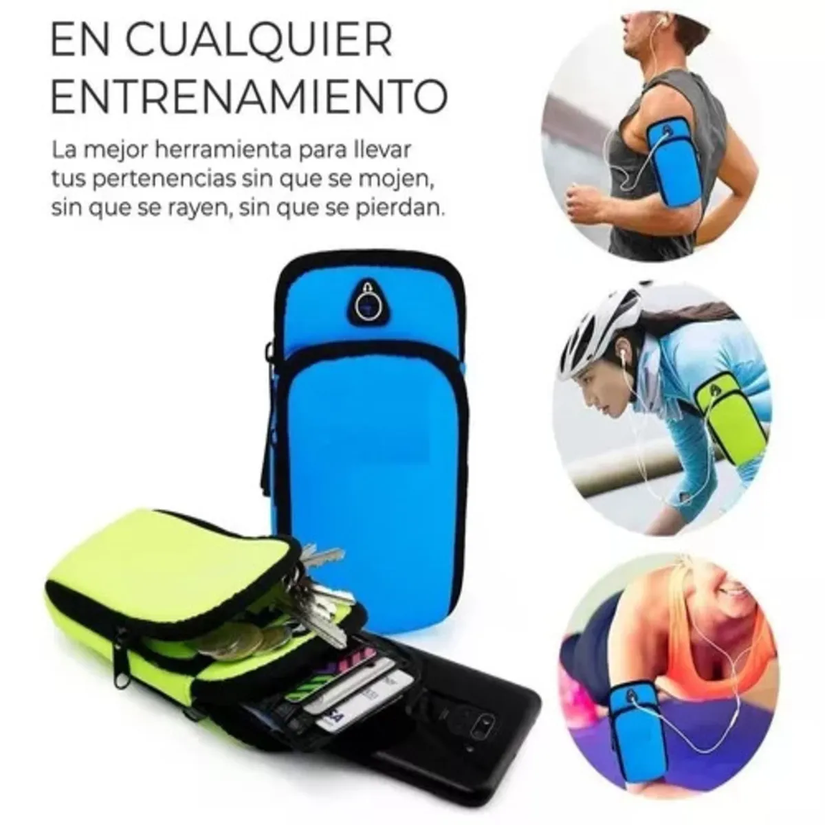 Funda Protectora Deportiva Gym Para Celular iPhone Android