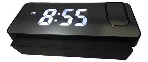 Reloj Despertador Alarma Control Temperatura Proyector Hora - Luegopago