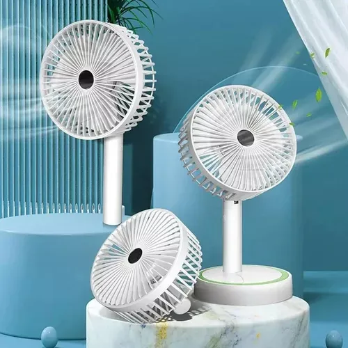 Ventilador Eléctrico Portátil Usb Recargable 3 Velocidades