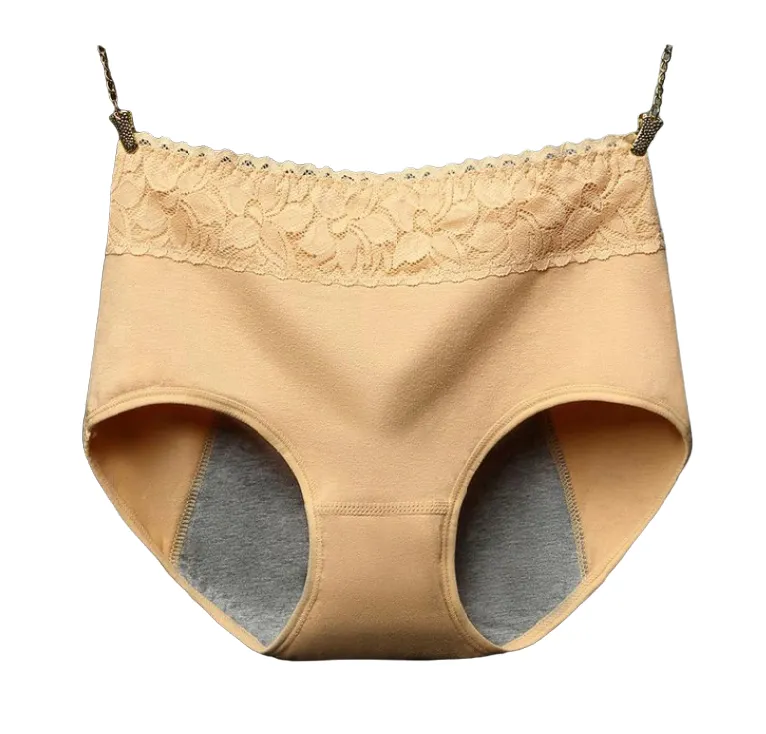 Panties Menstruales Talla M- Beige