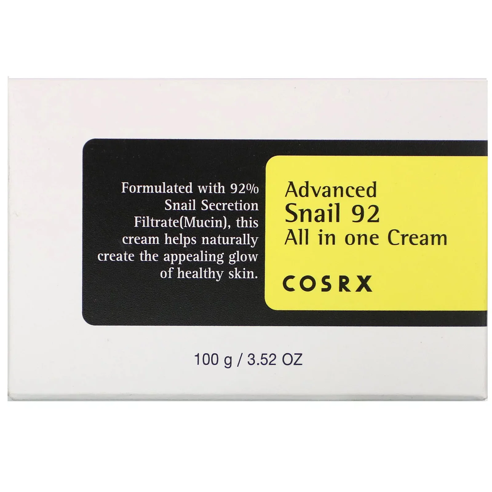 Cosrx Crema Mucina De Caracol - g a $1550 Tipo de Piel Normal