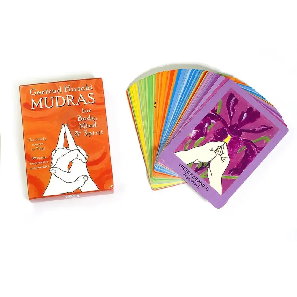 Cartas Mudras Yoga Para Cuerpo Mente Espiritu 68 Cartas