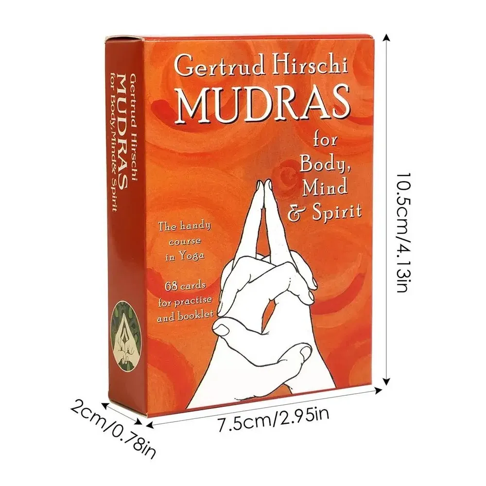 Cartas Mudras Yoga Para Cuerpo Mente Espiritu 68 Cartas