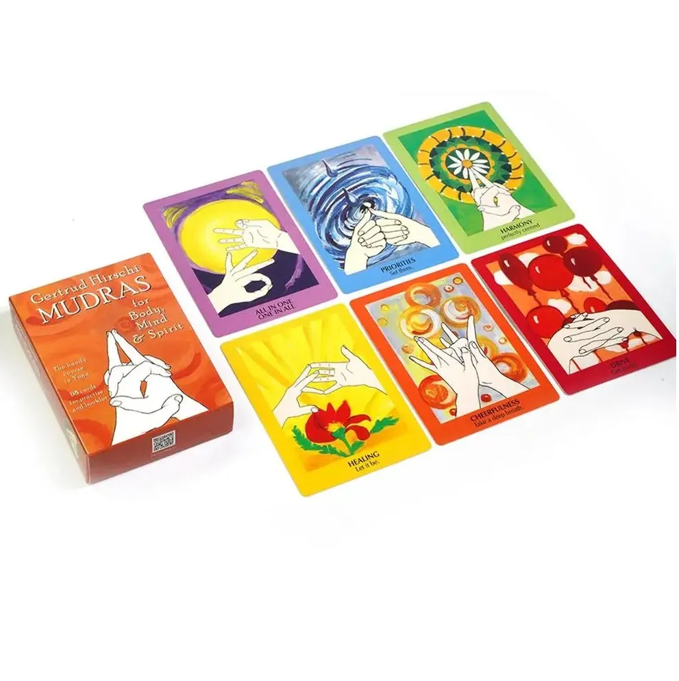 Cartas Mudras Yoga Para Cuerpo Mente Espiritu 68 Cartas