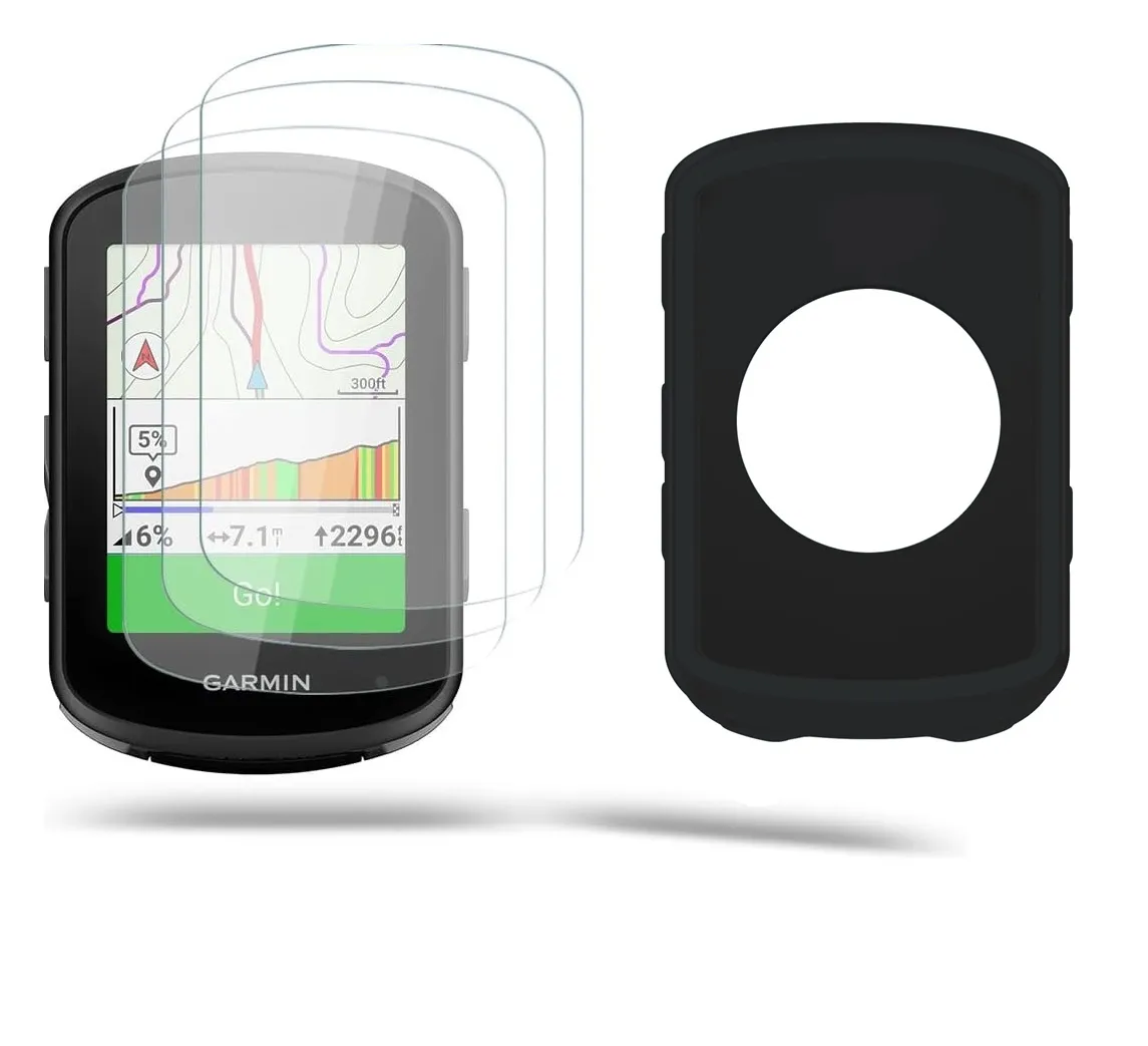 Forro Protector Funda Para Garmin Gps 540 Y 840 Ciclismo Negro