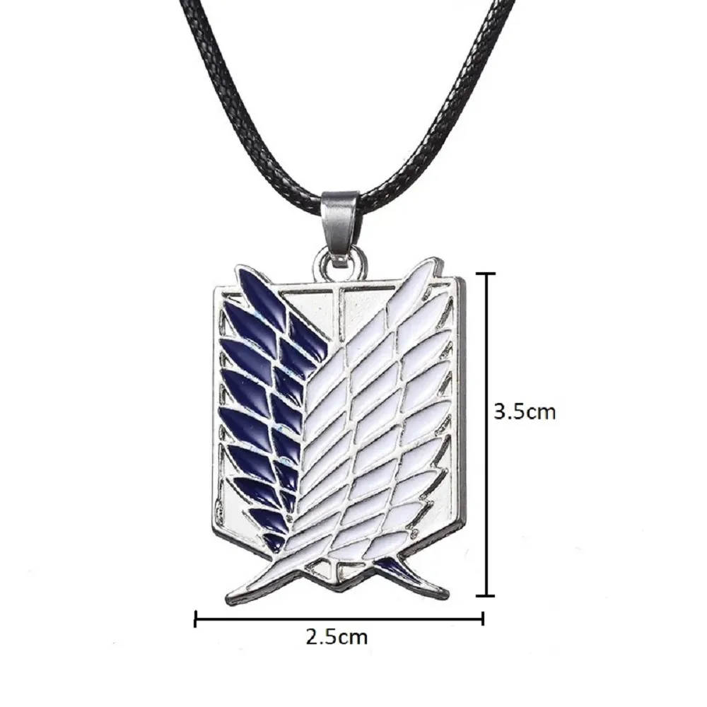 Collar Attack On Titan Legión De Reconocimiento Azul