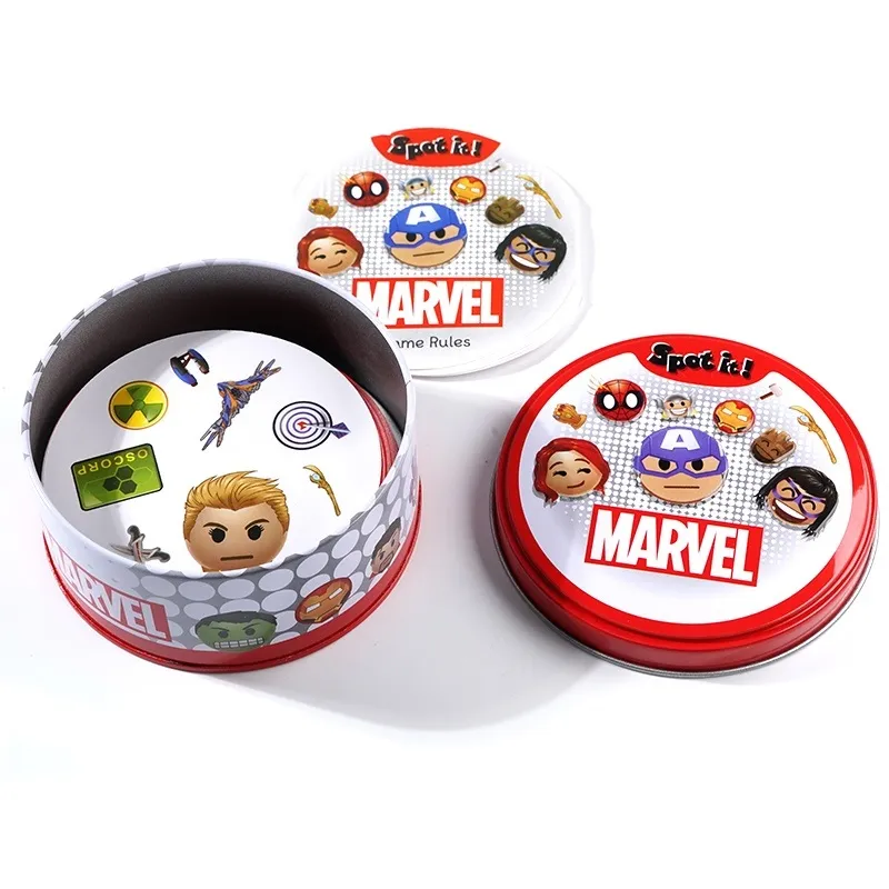 Juego De Mesa Spot It Dobble Game Emoji Marvel