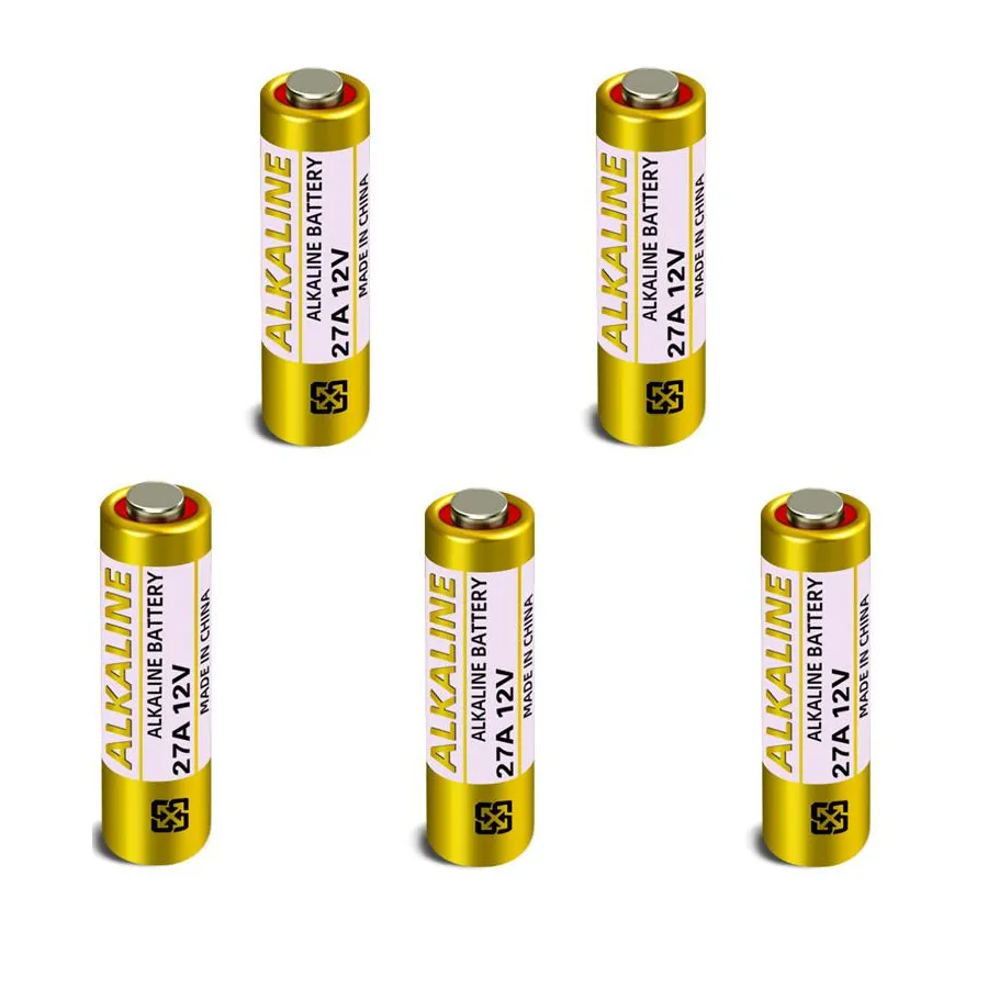 Pilas Baterias Alcalinas 27a De 12v Pack X5 Unidades