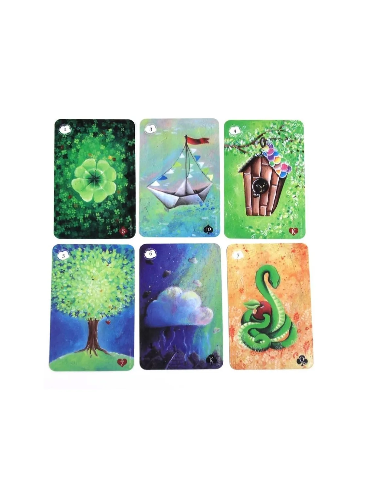 Tarot Òraculo Tanis Lenormand Para Principiantes X40 Cartas