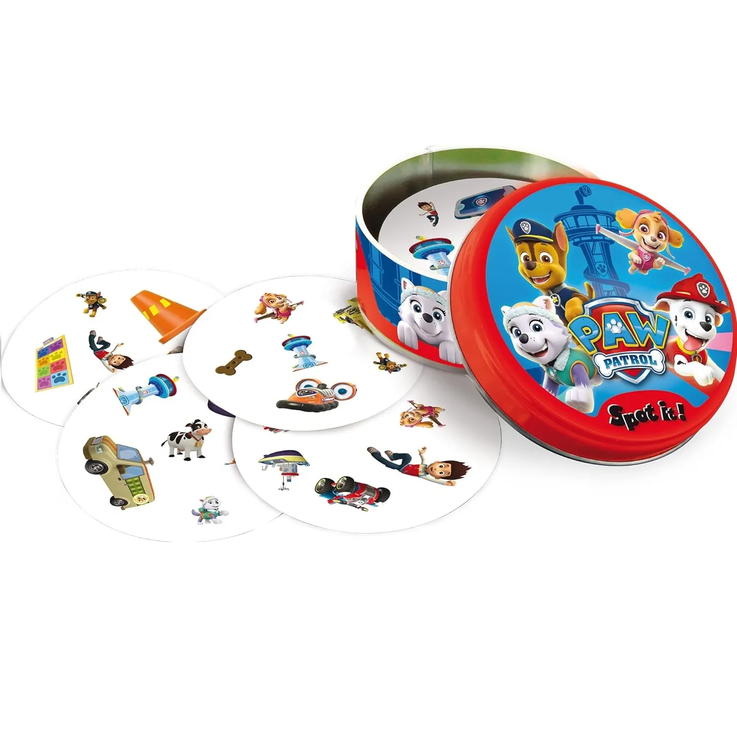 Juego De Mesa Spot It Dobble Game Emoji Paw Patrol