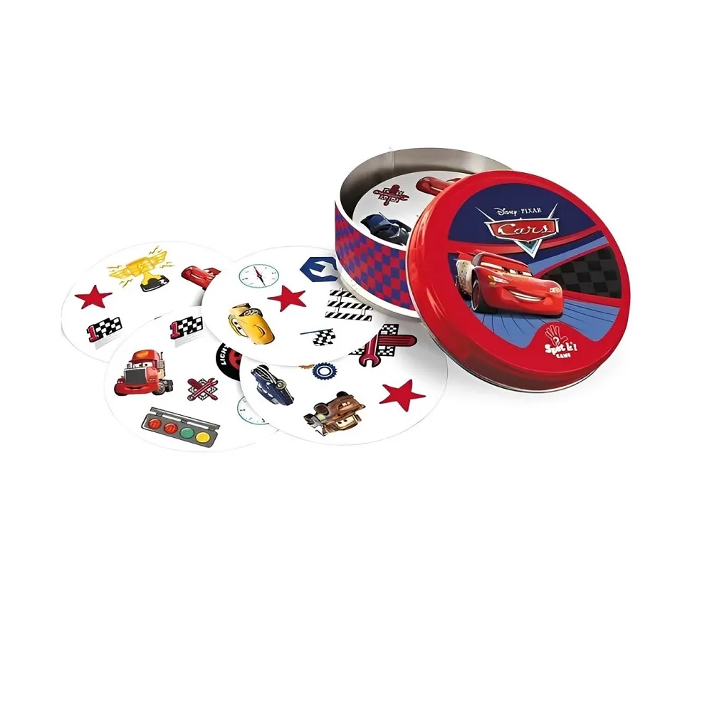 Juego De Mesa Spot It Dobble Game Emoji Cars