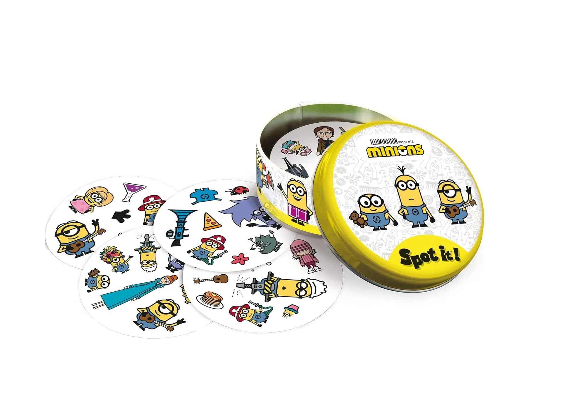 Juego De Mesa Spot It Dobble Game Emoji Villano Favorito