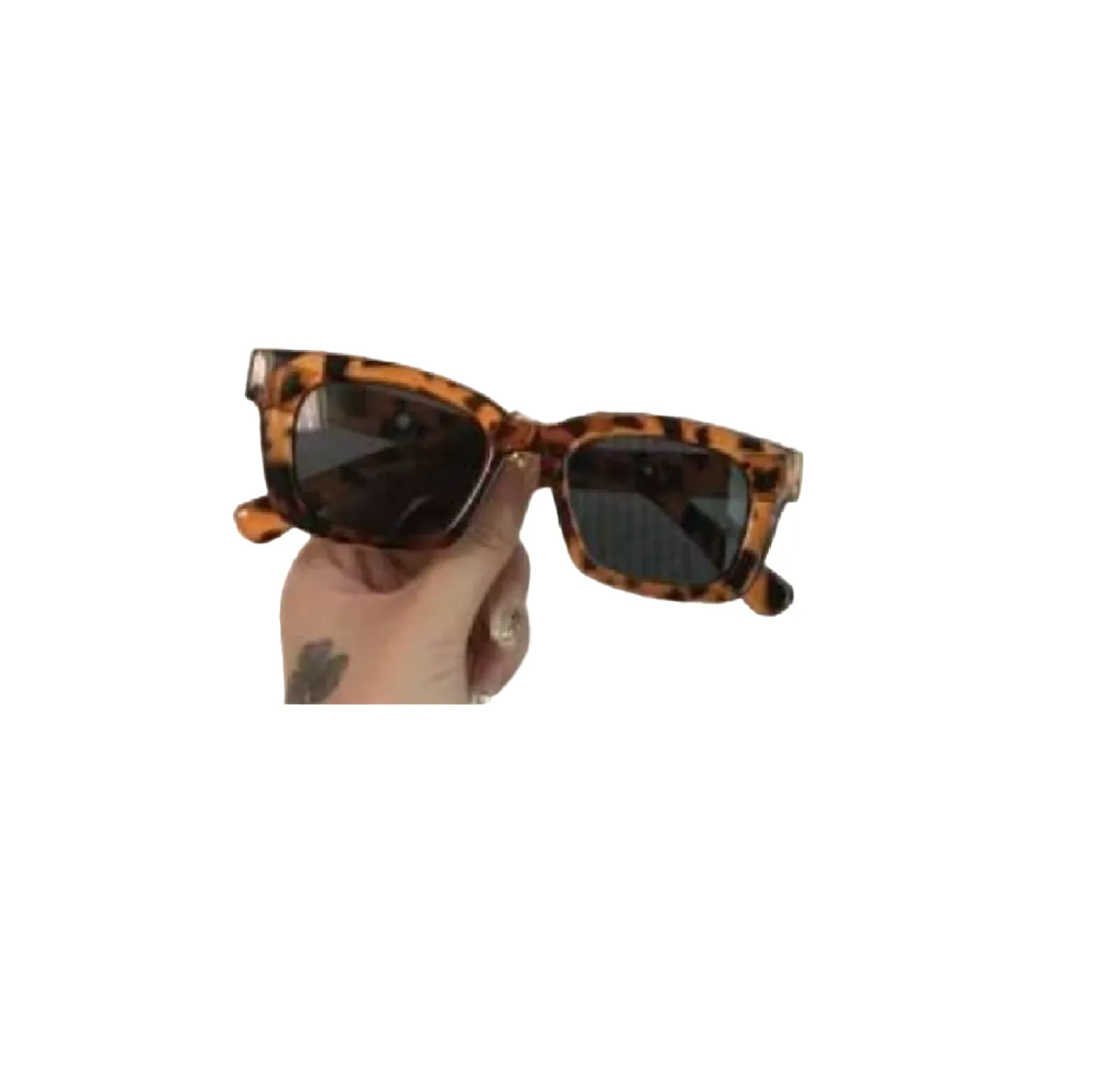 Gafas Vintage Rectangulares Para Mujer De Moda