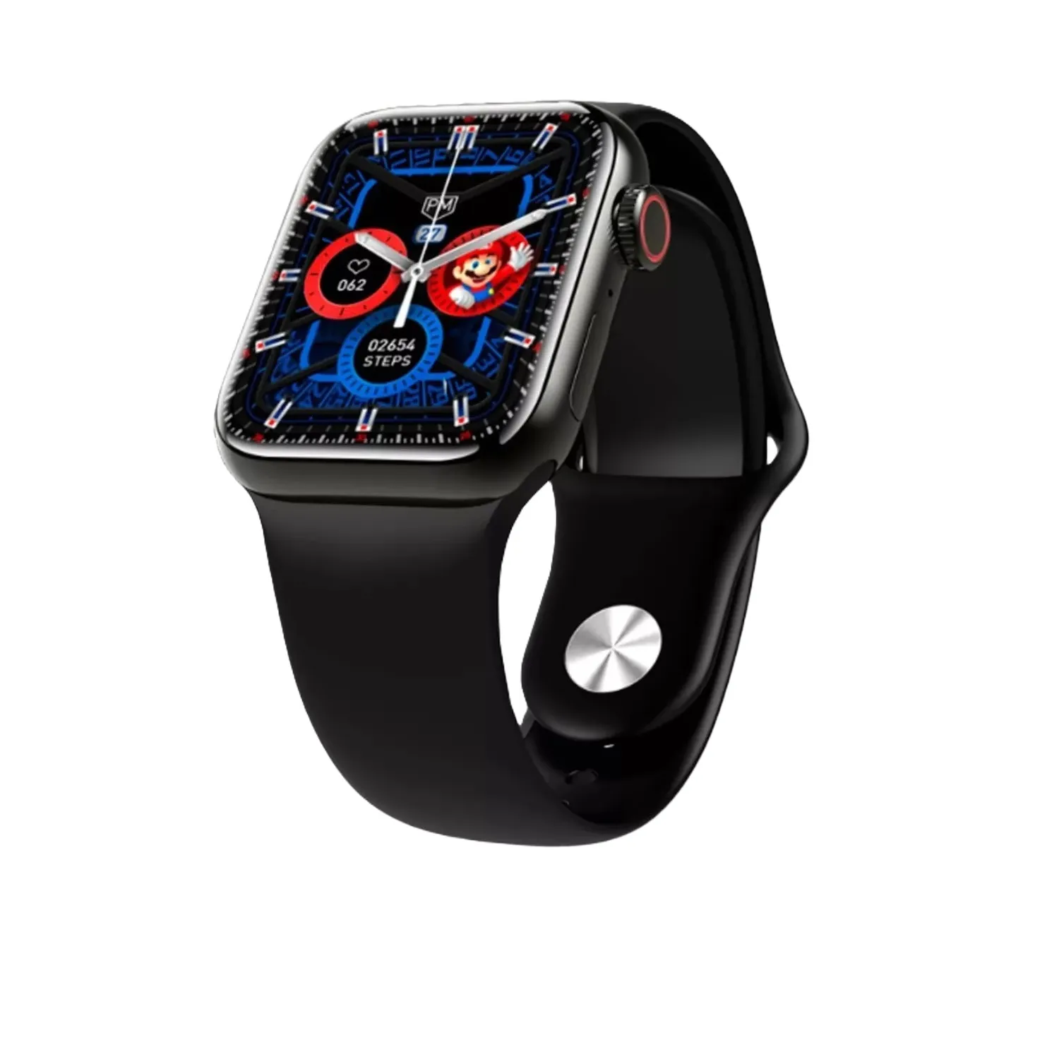 Reloj Inteligente Smartwatch P37 Max Carga Inalambrica Negro