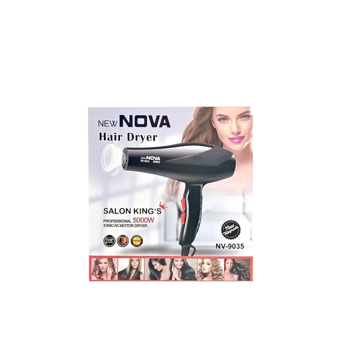 Secador Para Cabello NOVA Hair Dryer NV-9035