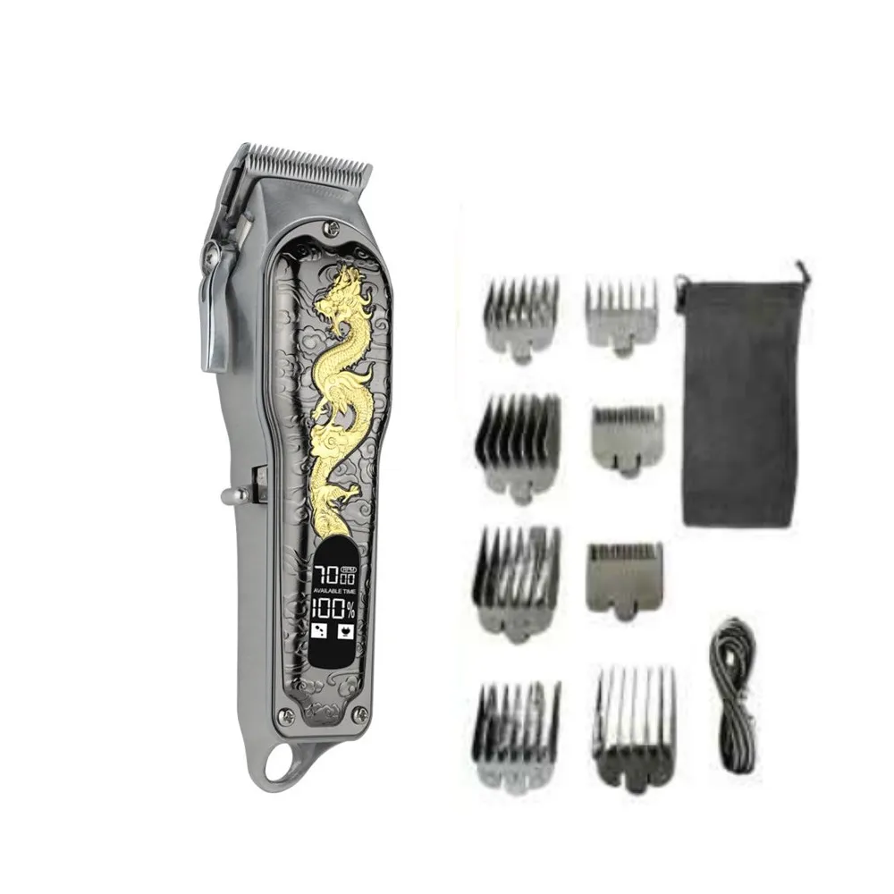 Maquina Corta Pelo Metal Dragon Recargable Hair Clipper WA1962