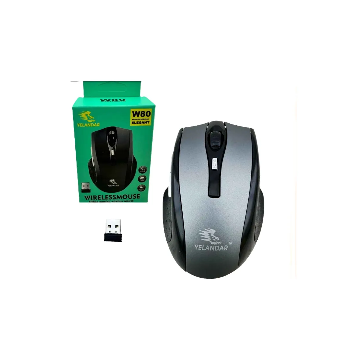 Mouse Para Computador Inalambrico W80