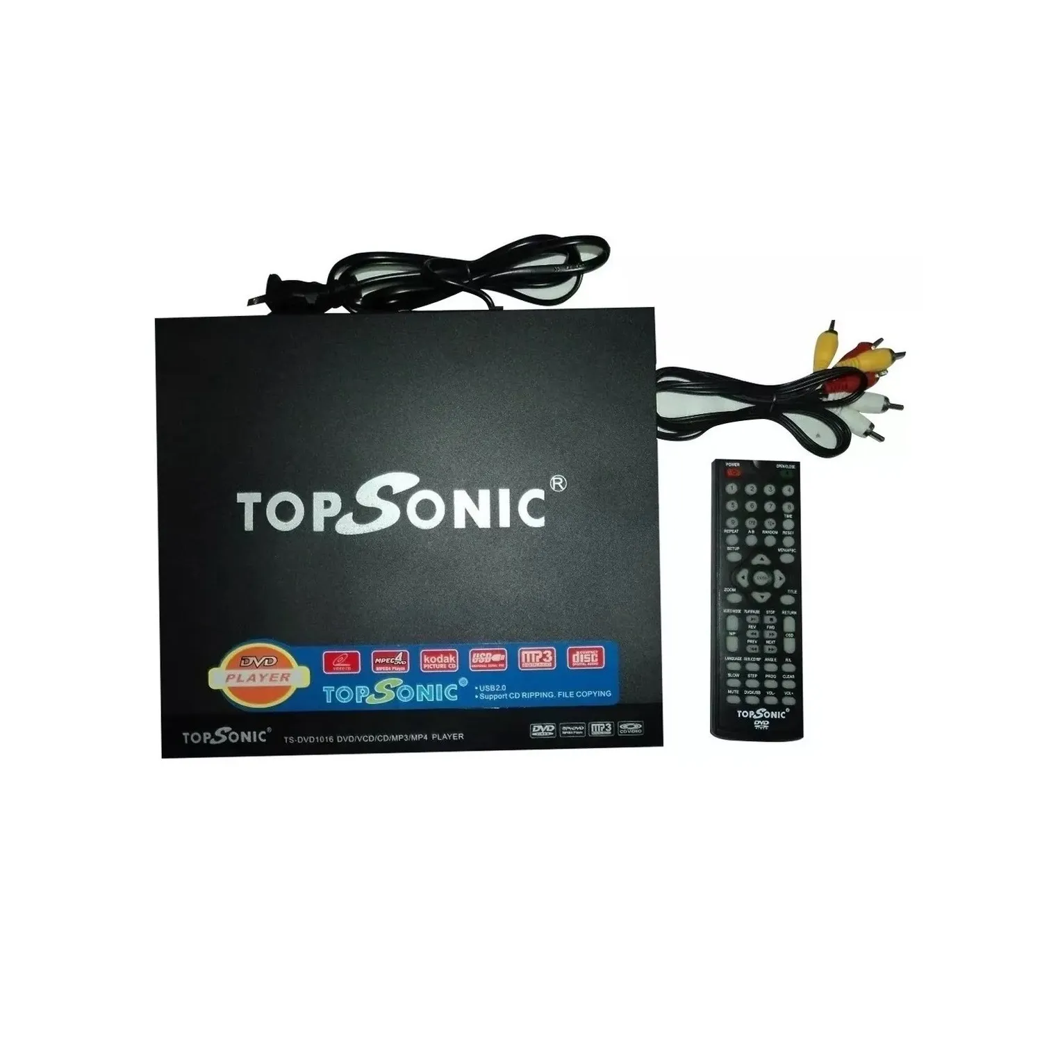 Reproductor De DVD TS DVD1015-16-17-18 Top Sonic