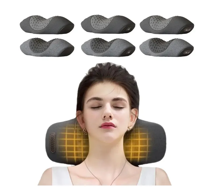 Cojin Masajeador Cervical Almohada Calefactora Relajación