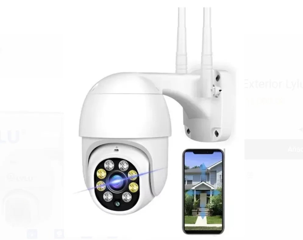 Camara Remota Wifi Exterior De Vigilancia Lylu Ly-88