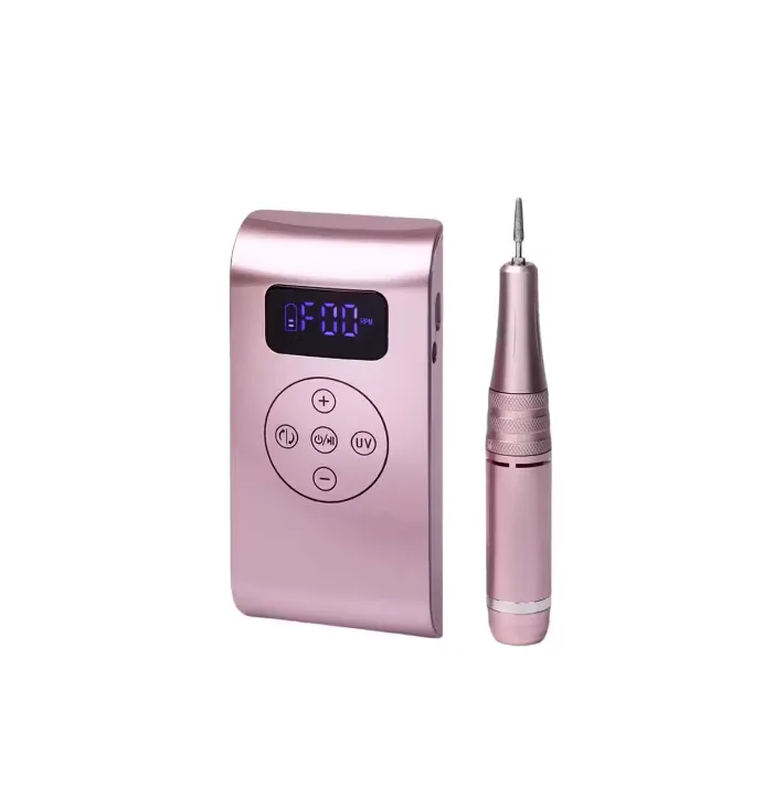 Pulidor De Uñas Electrico + Lampara Uv 2 En 1 Manicure Pro