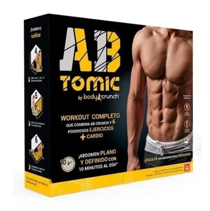 Maquina Para Abdominales Gym En Casa Ab Tomic 4 Niveles