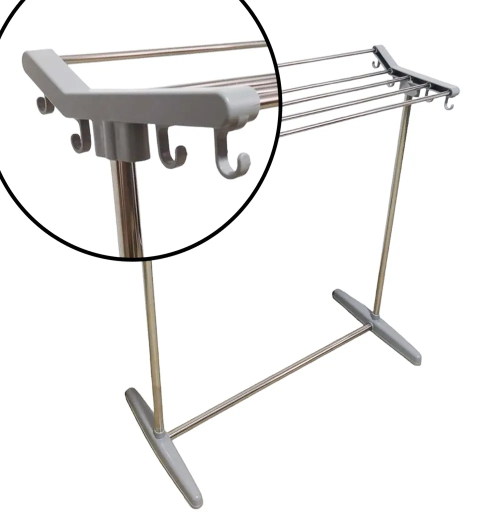 Soporte Plegable Móvil Para Toallas