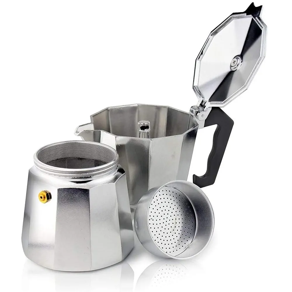 Cafetera Italiana Expreso En Aluminio 12 Tazas