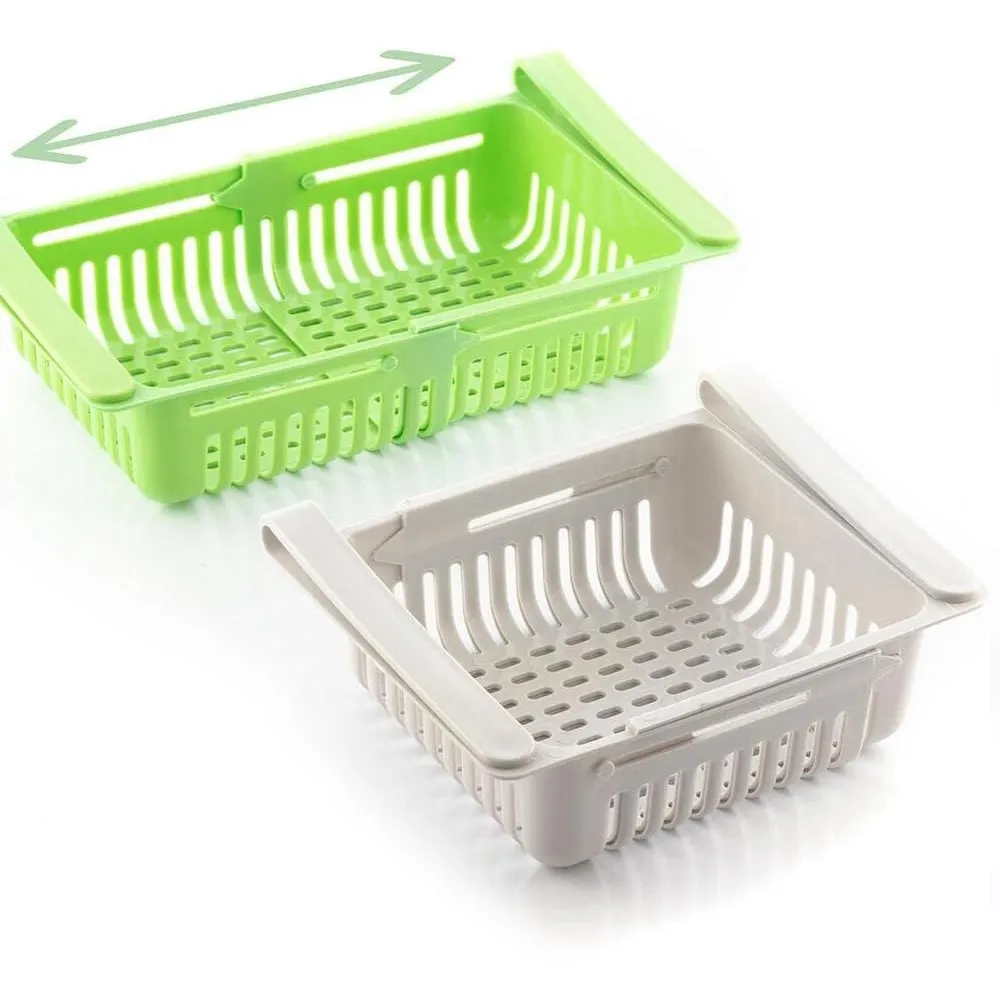 Organizador Ajustable Para Nevera Pack 4