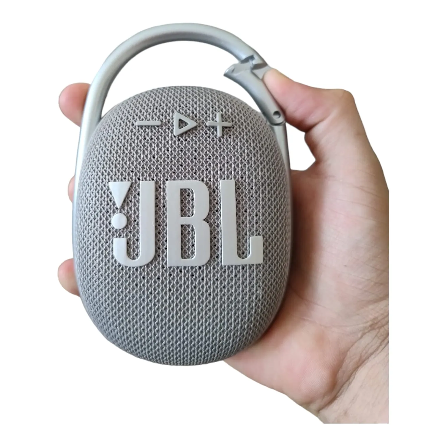 Parlante JBL Version 1.1 Clip 4 Gris Pequeño, Potente Y Con Estilo.