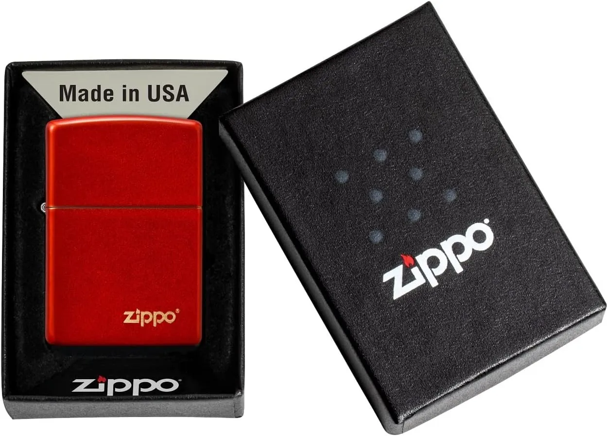 Encendedor Zippo Rojo Mate