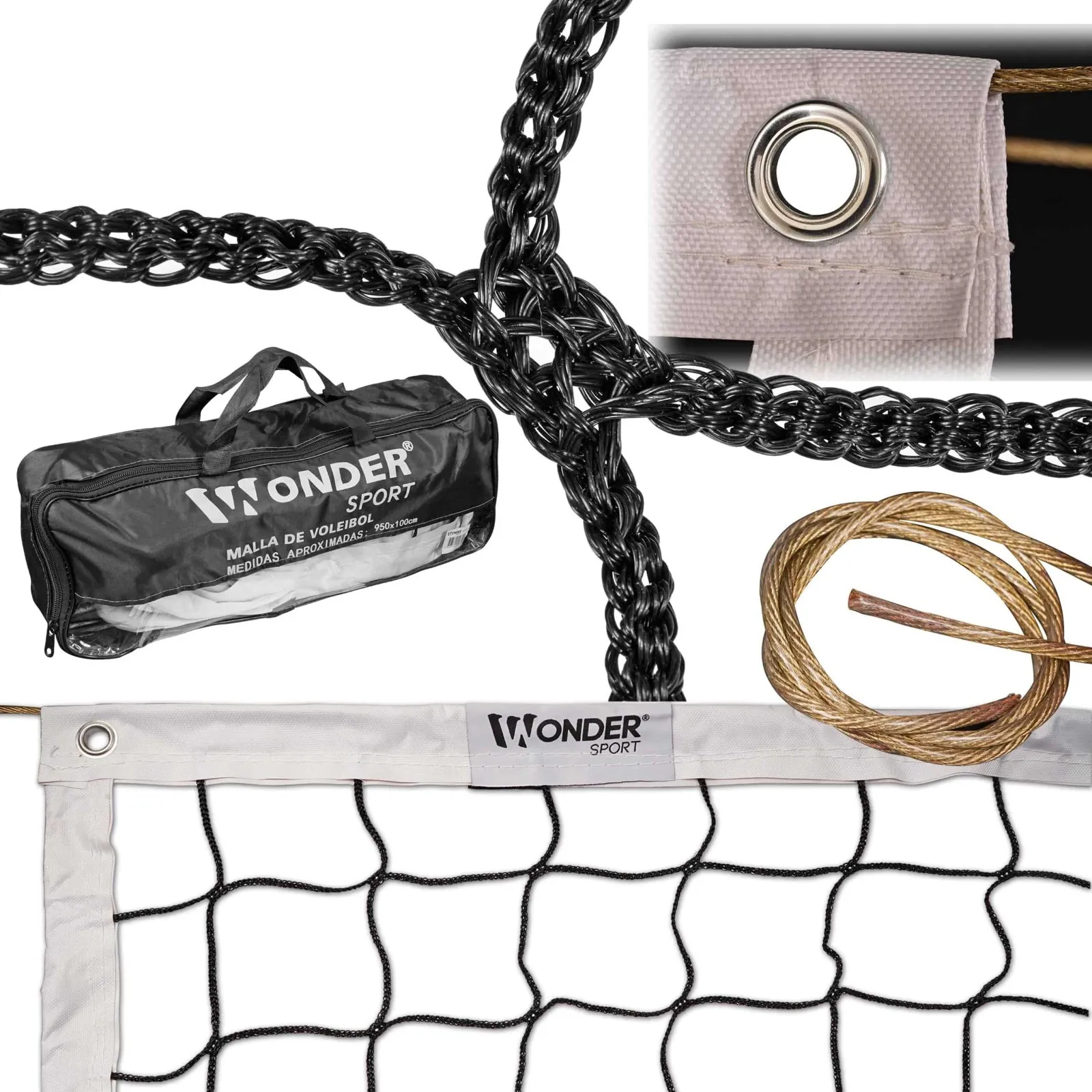 Malla Voleibol Wonder MSP-2976