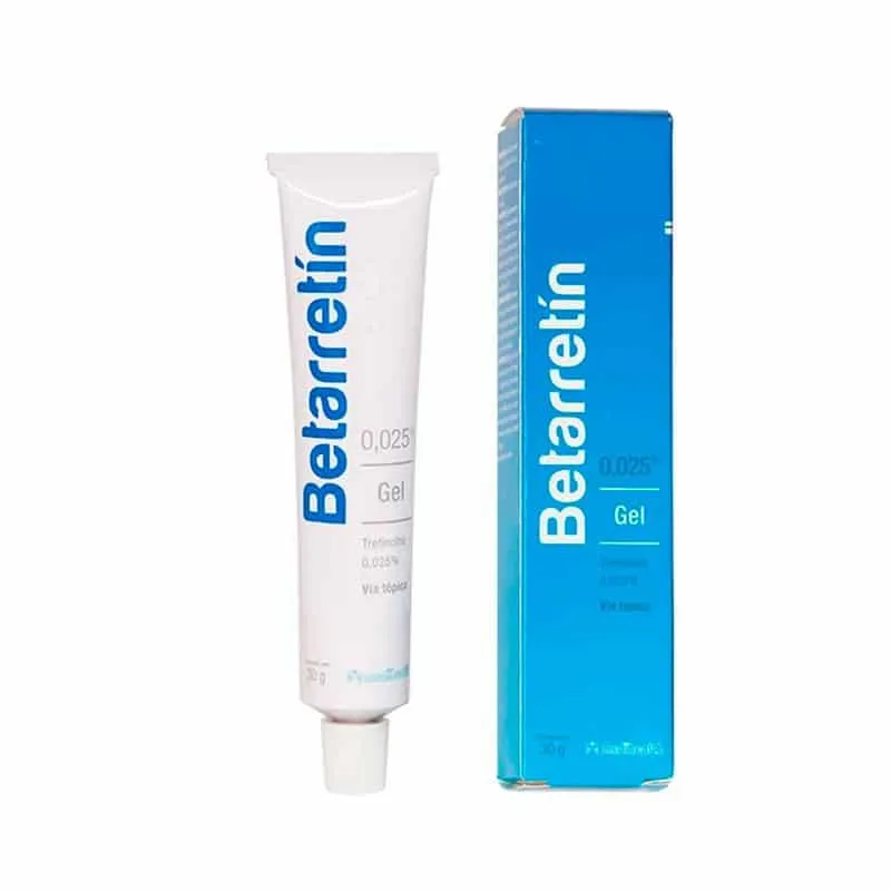 Betarretin Gel 0.025% Tratamiento Tópico Del Acné 30 Gramos