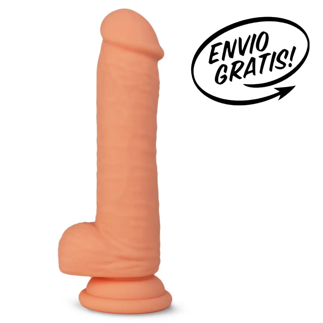 Vibrador Realista Azrael 20 cm Color Piel